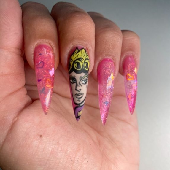 Uñas anime jojos